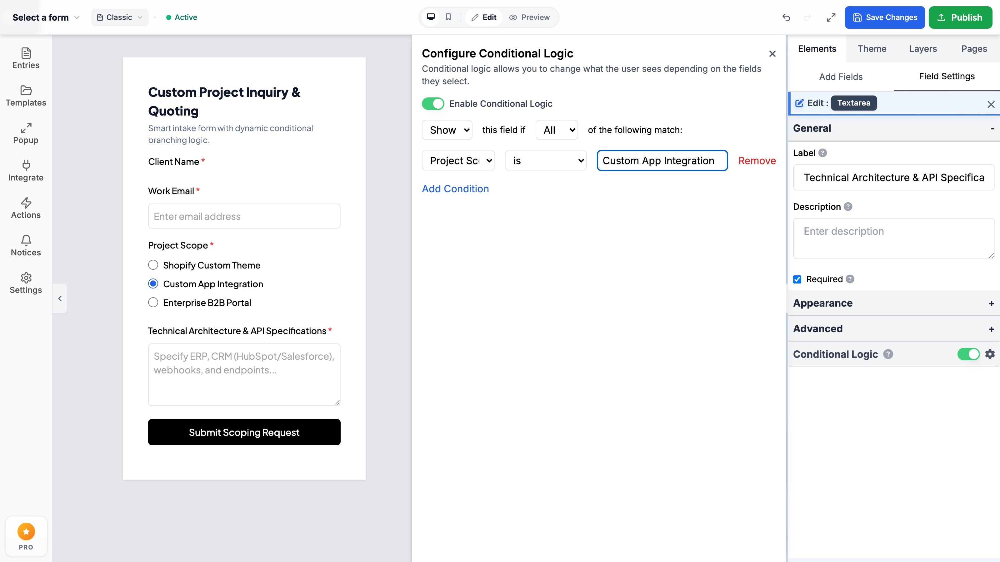 How to Create Shopify Forms with Conditional Logic & Dynamic Branching (2026 Guide)